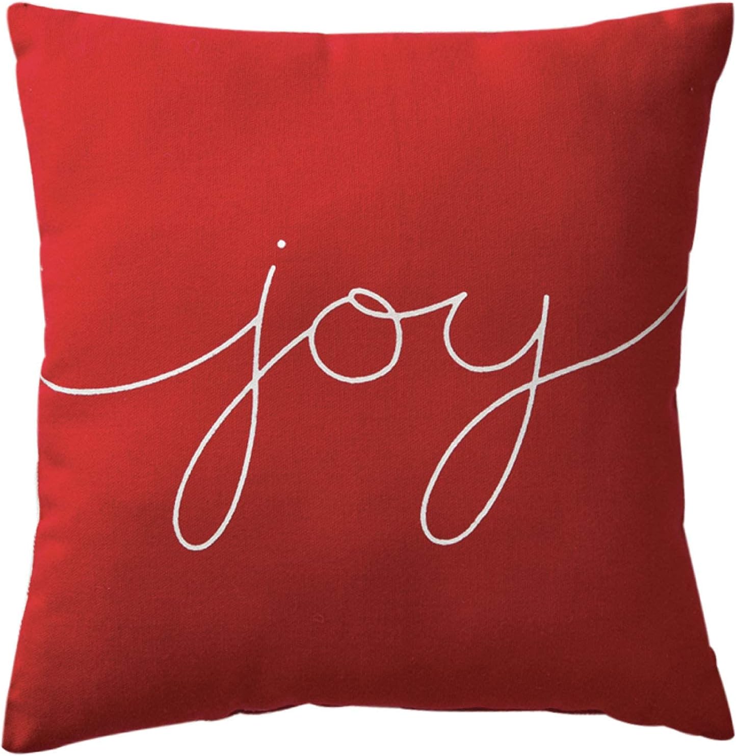 VHC Brands Sawyer Mill Star Chambray Cotton Farmhouse Independence Day Bedding Appliqued 22x14 Filled Pillow, Khaki Tan