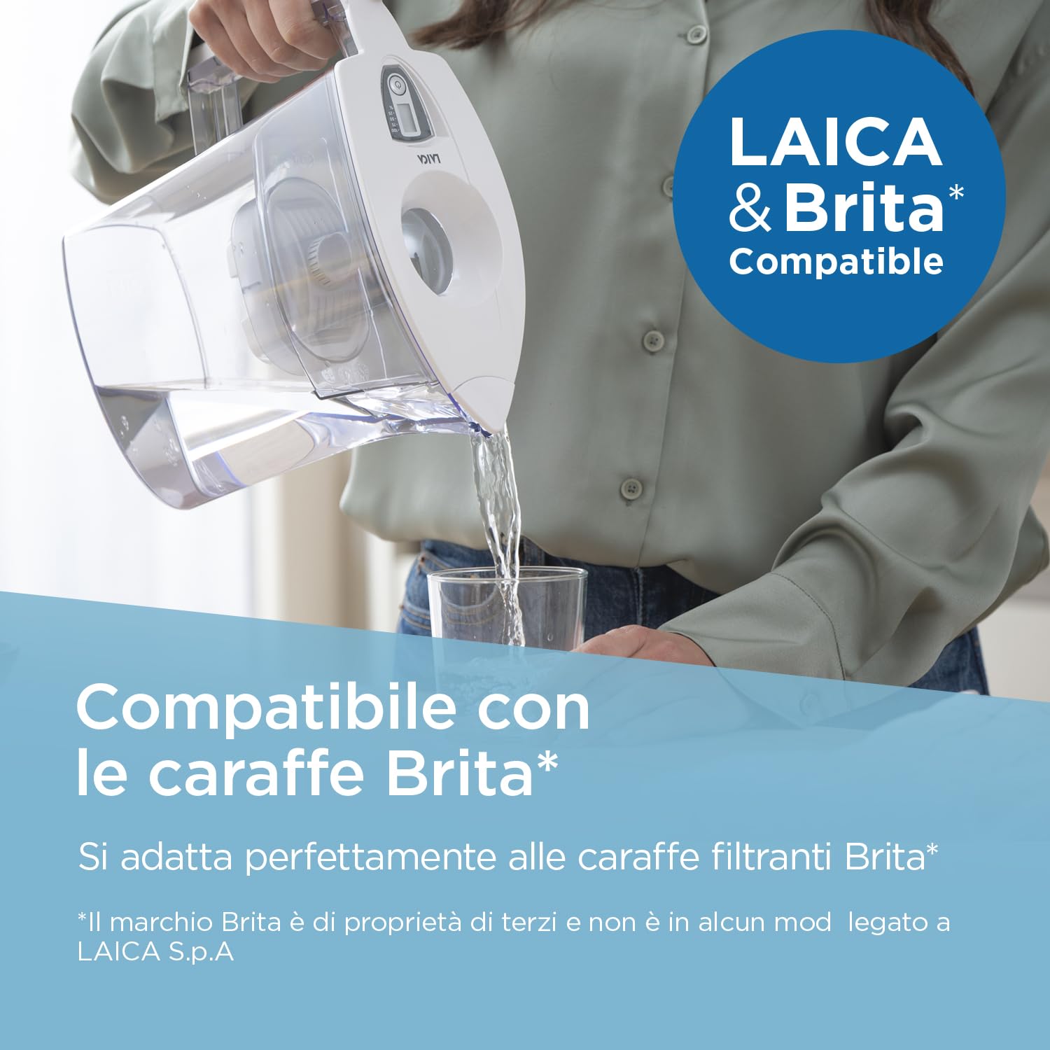 LAICA bi-flux Universal 12点セット LAICA bi-flux universal 12 Filtri Acqua - Compatibile con LAICA e