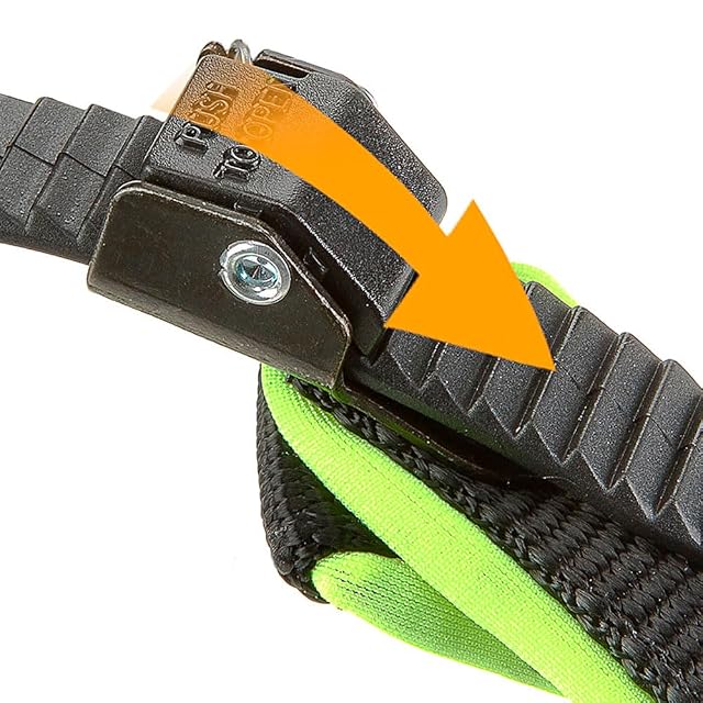 Foto 5 de 6 de Ferplast Feplast 75449528 Arnés Ergonómico para Perros Agila Fluo 5, Cierre con Doble Microrregulación