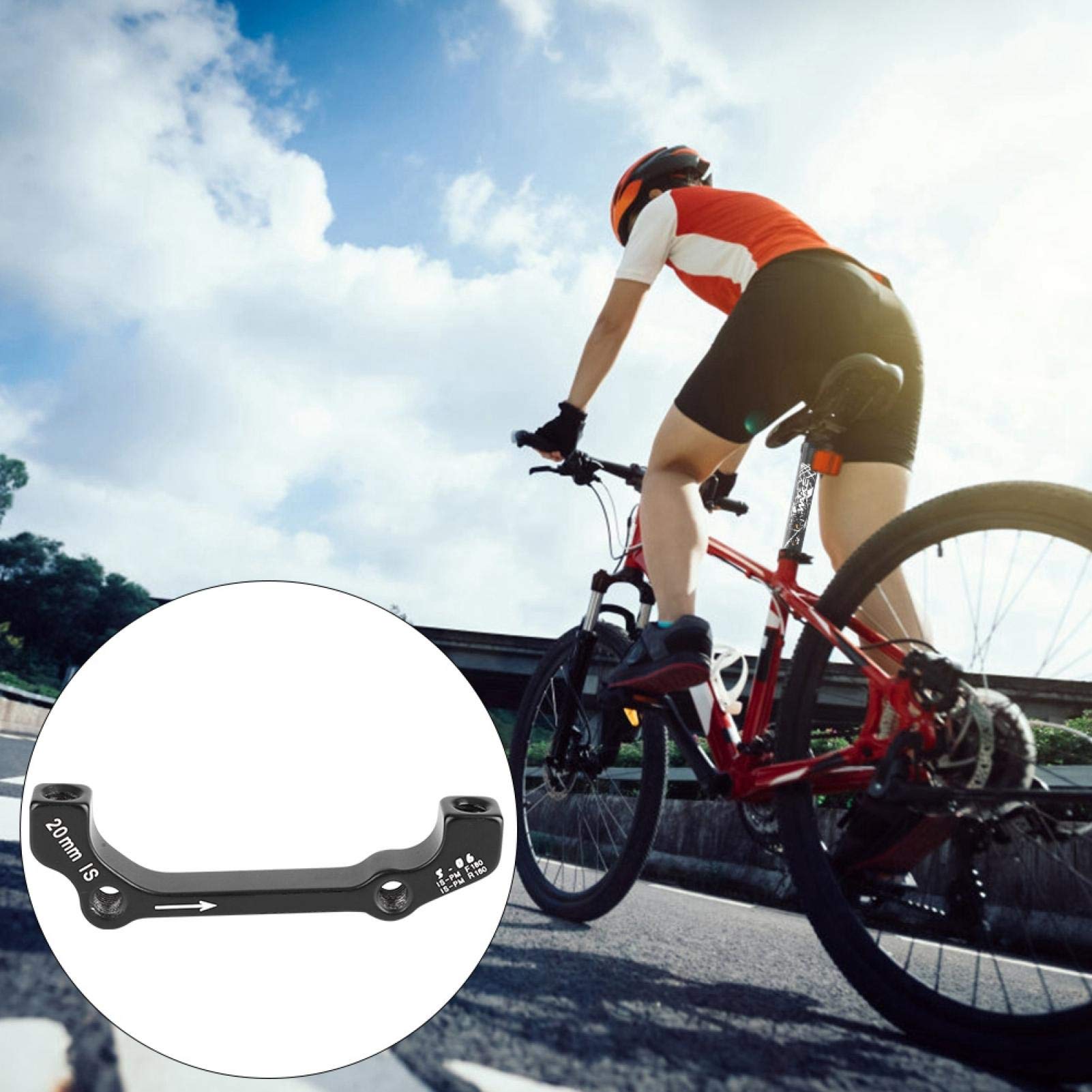 VGEBY1 Uchwyt hamulca tarczowego rower adapter hamulca tarczowego stopu aluminium mocowanie hamulca akcesoria rowerowe(DS06)