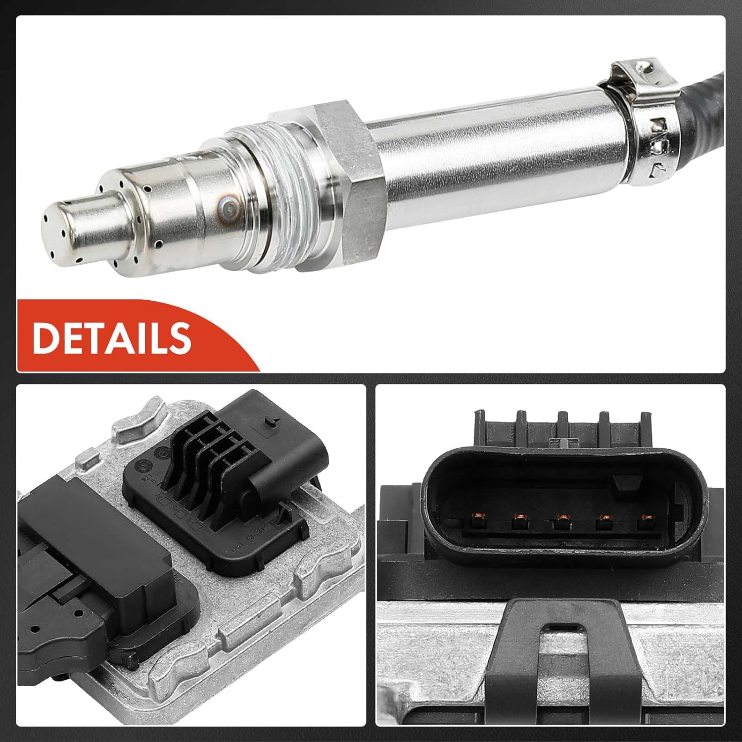 A-Premium Nitrogen Oxide NOx Sensor Compatible with Mercedes-Benz E-Class 2016-2022, A-Class 2018-2021, Sprinter 2018-2021