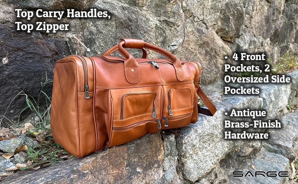 Capitan - Executive Leather Duffle Bag
