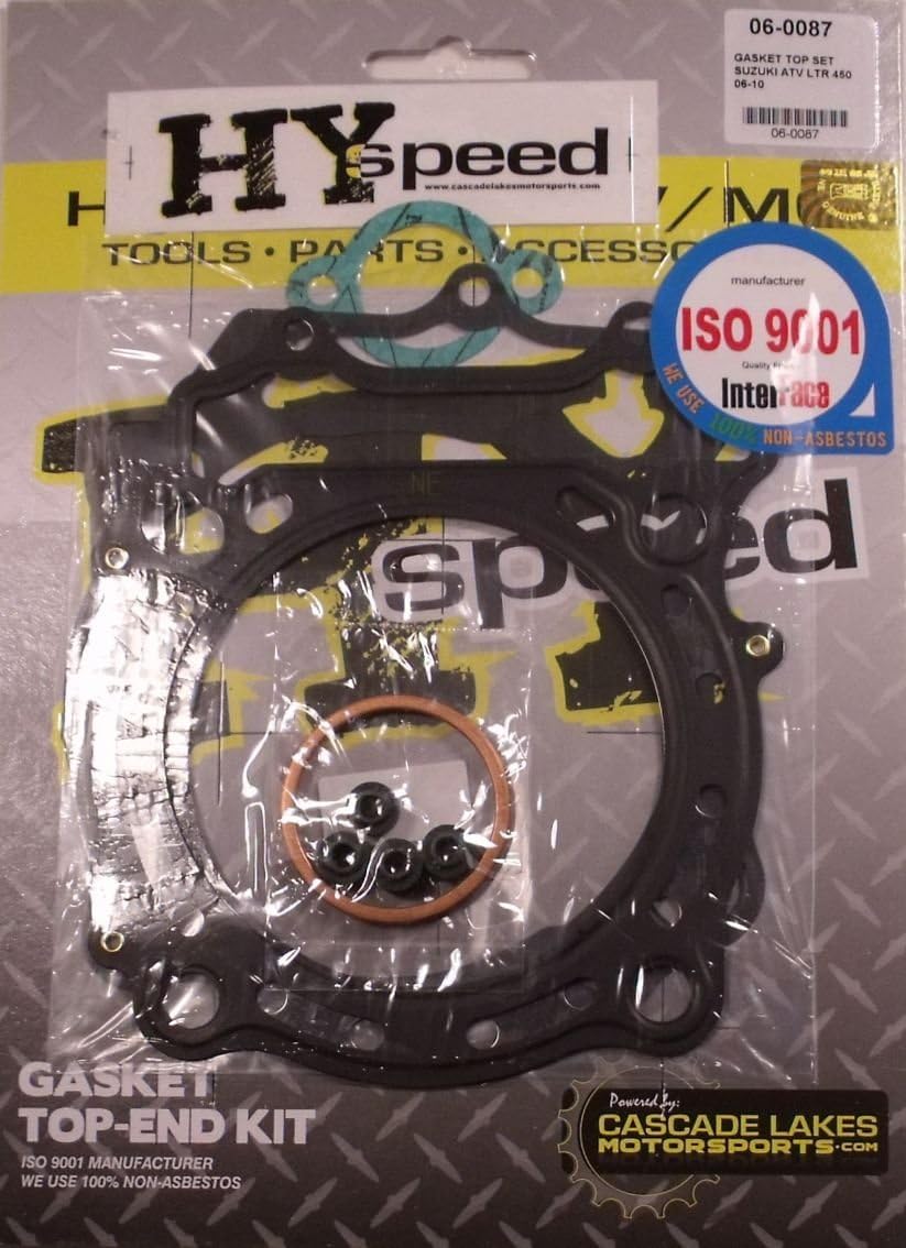 HYspeed Top End Head Gasket Kit Set Suzuki LT160 1989-2003 - Foto 10