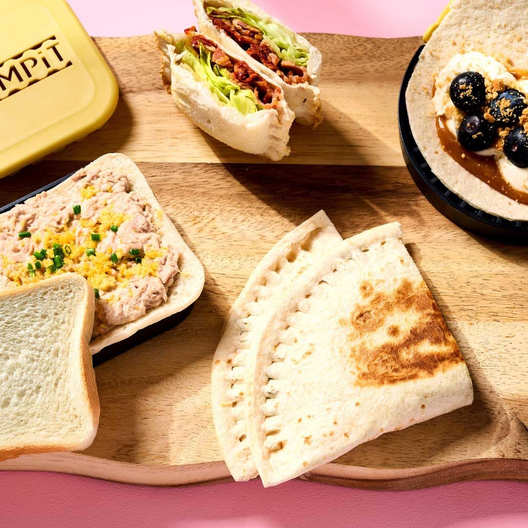 CRIMPiT Tortilla & Sandwich Sealers - Air Fryer Ready -8