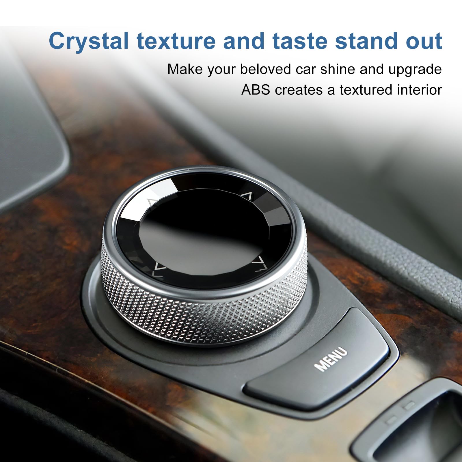 Car Console Multimedia Control Knob Button Cover For BMW 1 3 5 X1 X5 X6 Series E87 E90 E91 E92 E60 E84 E70 E71 E72 65829240956 - 34