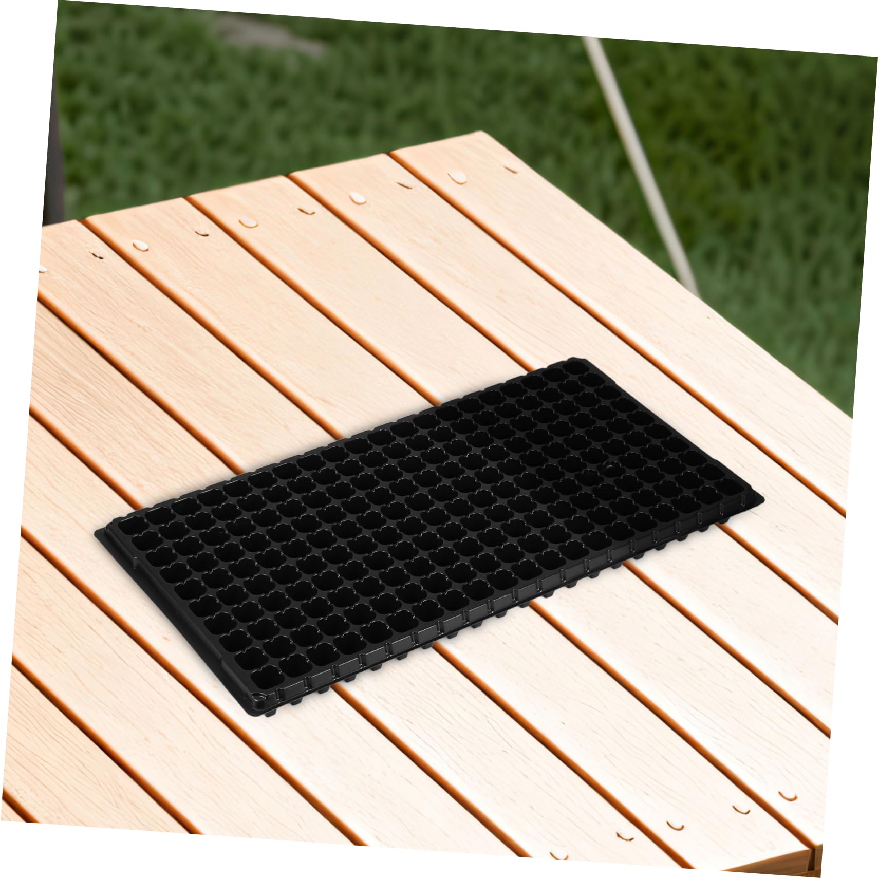 BESPORTBLE Plateau de Semis en PVC Noir, 10 Pièces, 200 Cellules, pour Culture et Repiquage, pour Jardinage DIY et Usage Professionnel