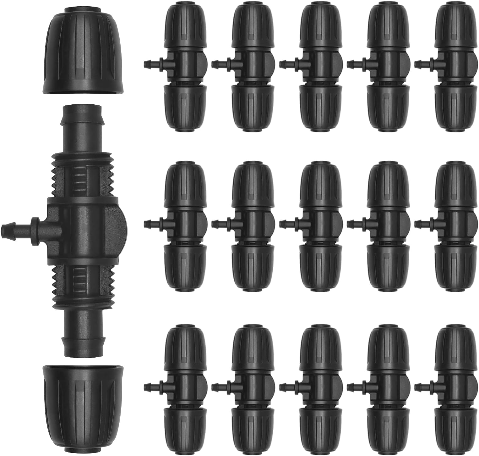 Pali Di Supporto Per Irrigazione A Goccia QWORK - 50 Pezzi, Per Tubi 3/5 O 4/7mm - Foto 7