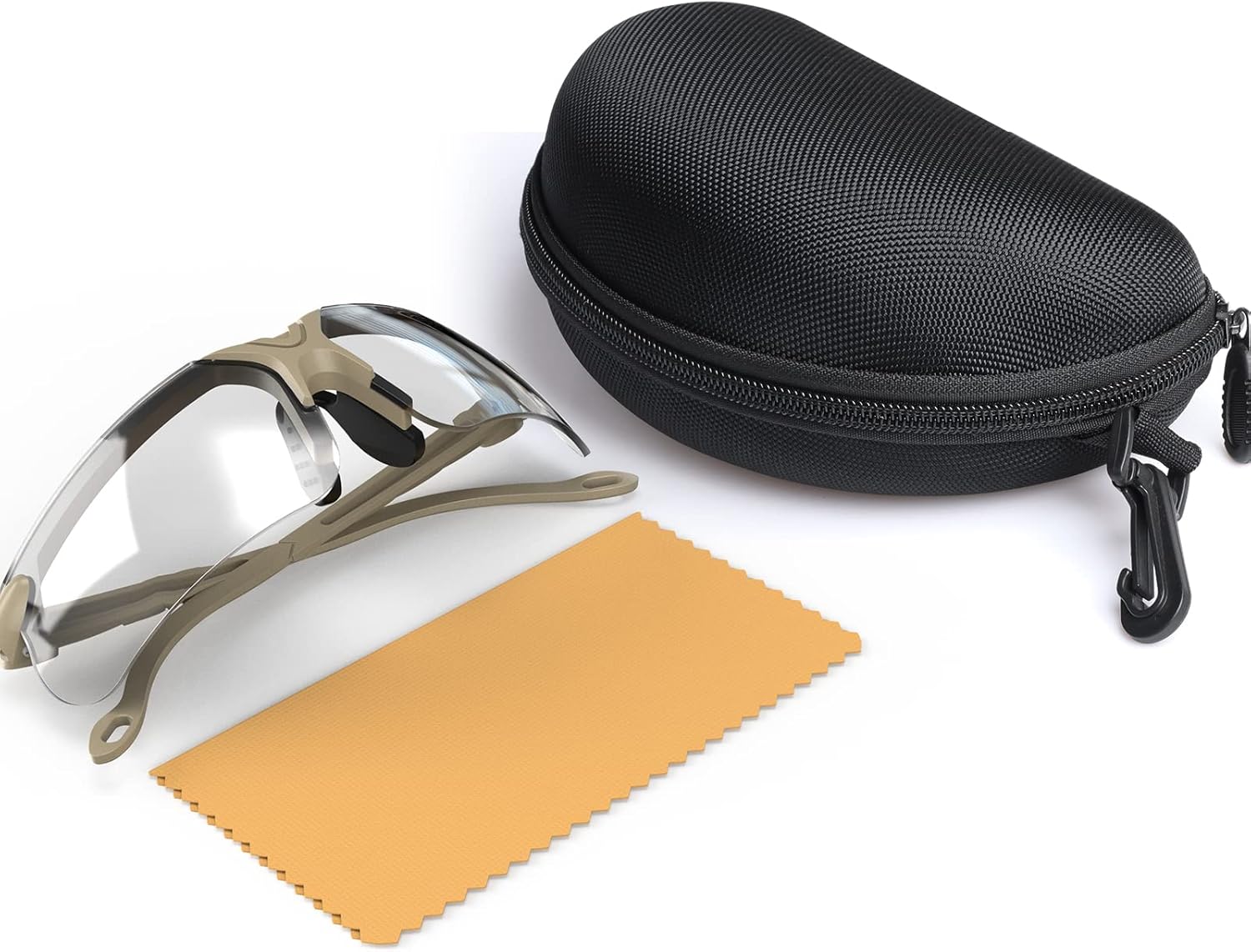 xaegistac Shooting Glasses with Case Anti Fog Hunting Safety Glasses for Adults - Image 9