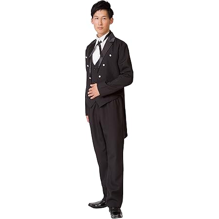 Amazon Party City Menコス コスプレ バトラー ユニセックス 黒 コスプレ 仮装 通販