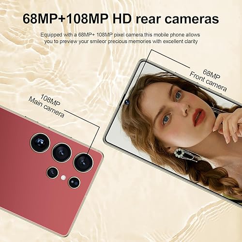 Miniatura 4 de I25 Ultra Powerhouse de 16 GB512 GB, batería de 2 días de 7000 mAh, enorme teléfono Android 14 de 6.99 pulgadas con lápiz capacitivo incorporado tu