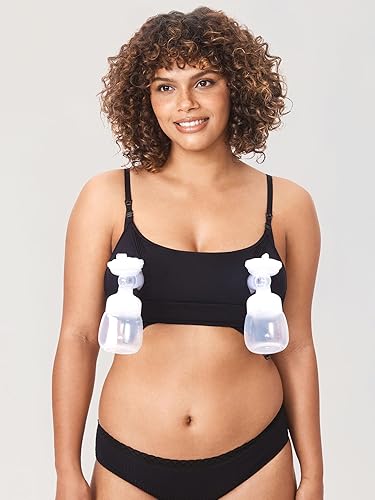 Miniatura 2 de MOMANDA Women's Pumping Bra Hands Free All-in-One Nursing Bras Patented Maternity Bras for Breastfeeding