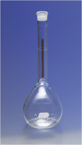 Pyrex 5660-500 Brand 5660 Lifetime Red Volumetric Flask; 500 mL, case of 12