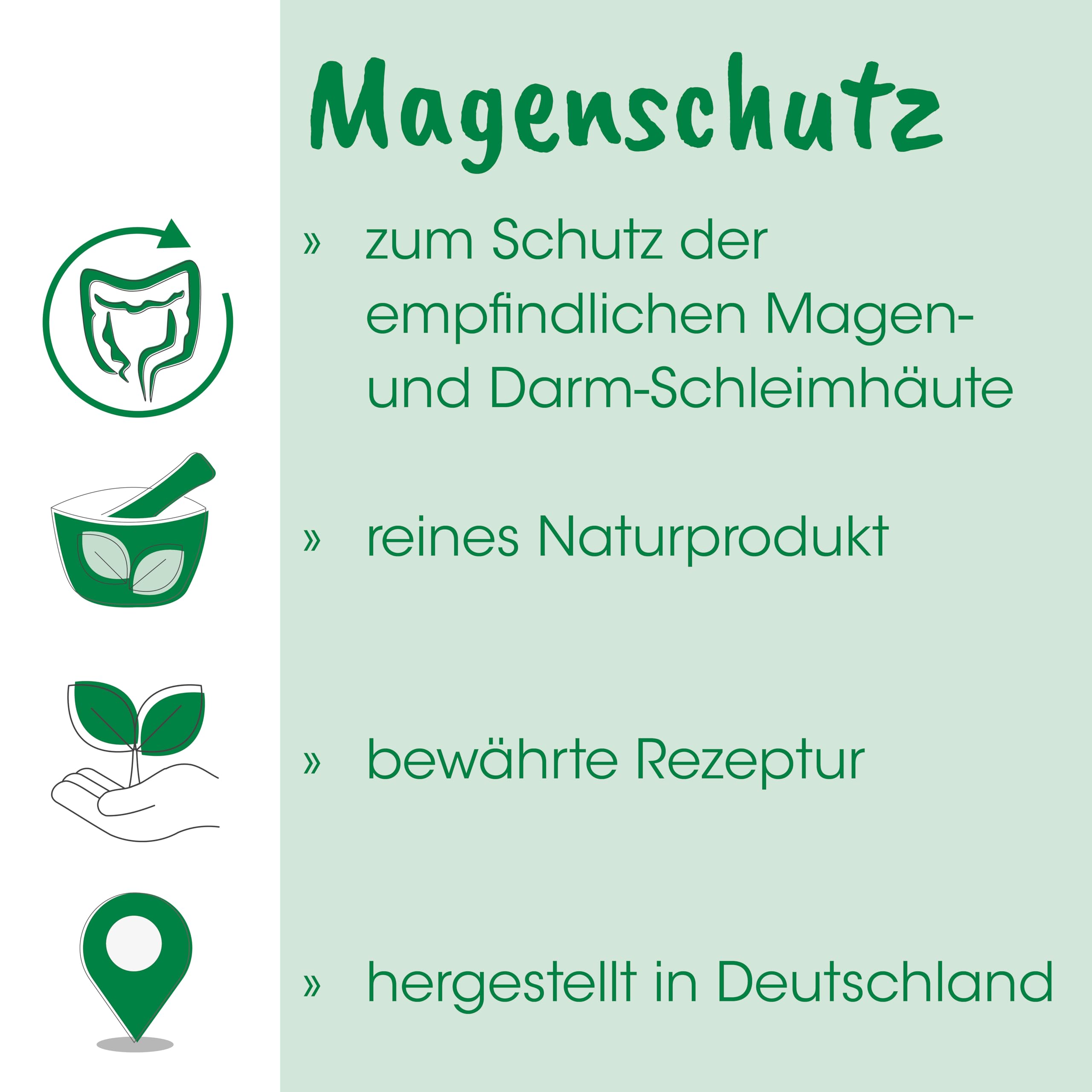 cdVet Magenschutz 400g - Pulver zur Förderung der Gesundheit von Magen und Darm für Hunde und Katzen