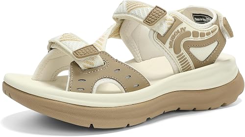 Women's Orthopedic Walking Water Hiking Sandals Casual Comfortable Platform Cushion Foam Sandals With Arch Support 2026