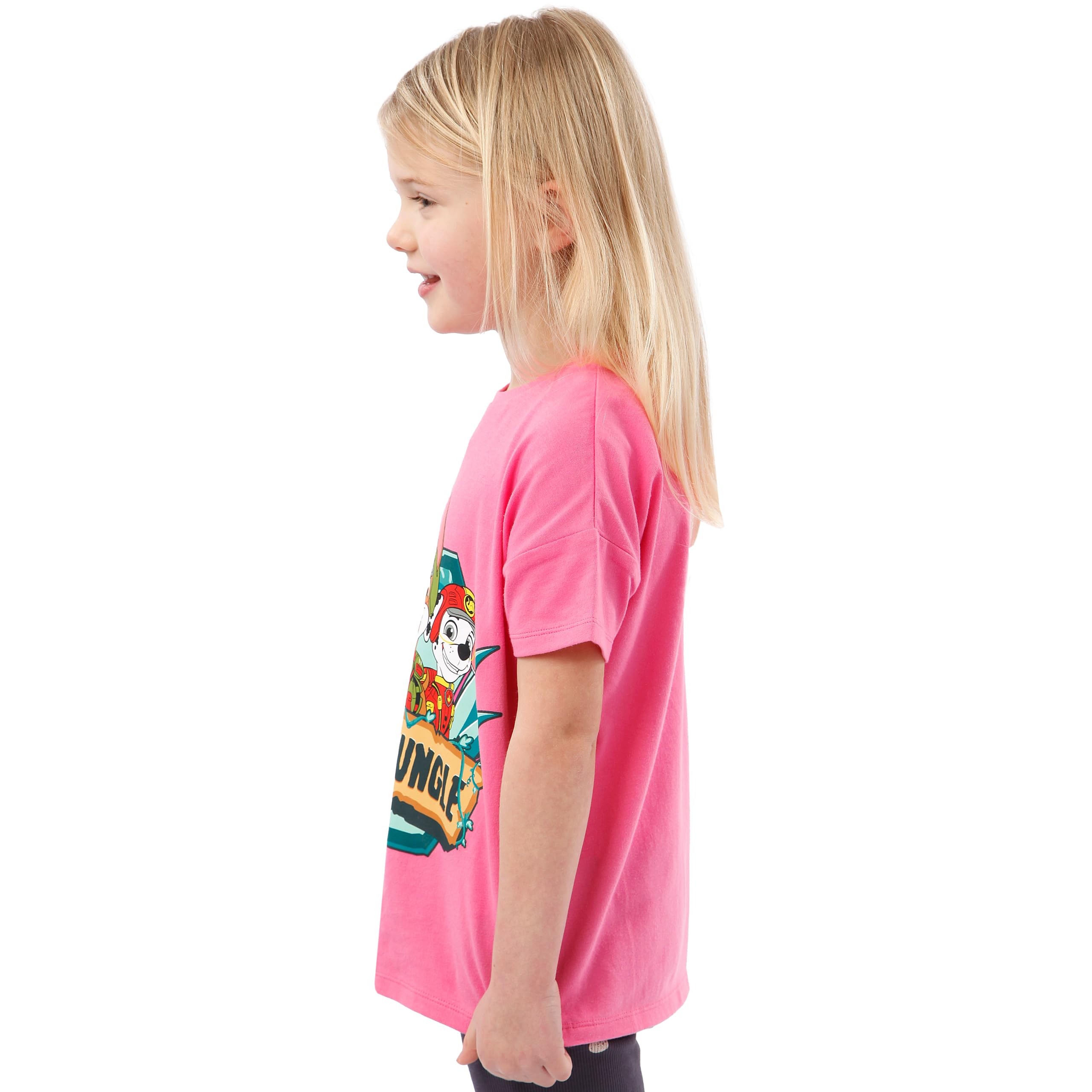 Paw Patrol Camiseta Skye para niñas, camiseta de verano de algodón para niñas, de 18 meses a 8 años