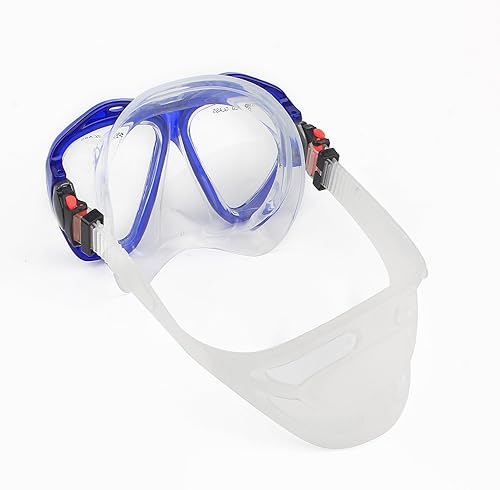 Miniatura 3 de EXP VISION Correa de silicona para máscara de buceo, correa de repuesto transparente para gafas de buceo, Negro -