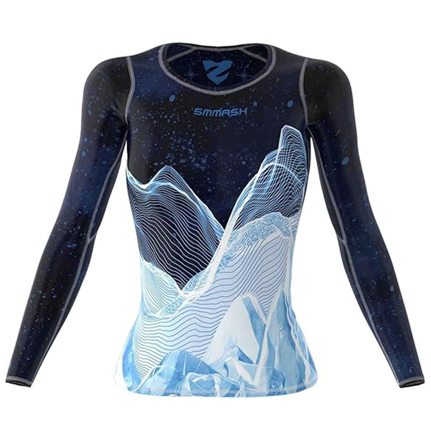 SMMASH Pride Womens Long Sleeve Compression Tops, Breathable and Light, Functional Thermal Shirt for Crossfit, Fitness, Yoga, Gym, Running, Sport Long Sleeved, Antibacterial Material… — view 55