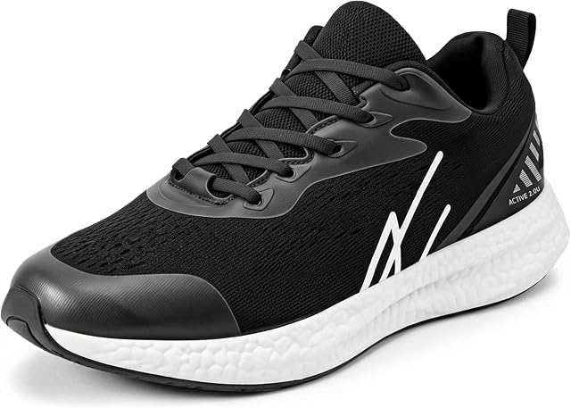 NY Threads Chaussures de course pour hommes Casual Chaussures de sport légère et respirante