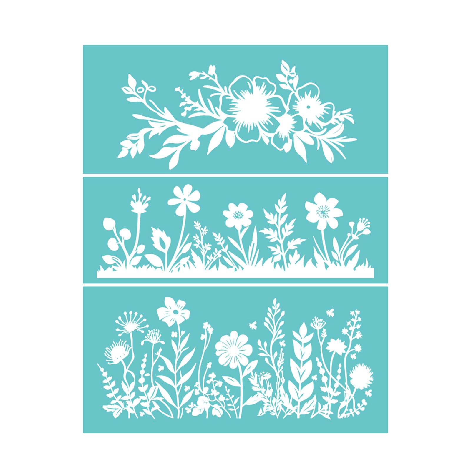 our fave Adhesive Polyester Silkscreen Template for Printing on Wood Fabric Wall Clay Fabric Printing Pattern