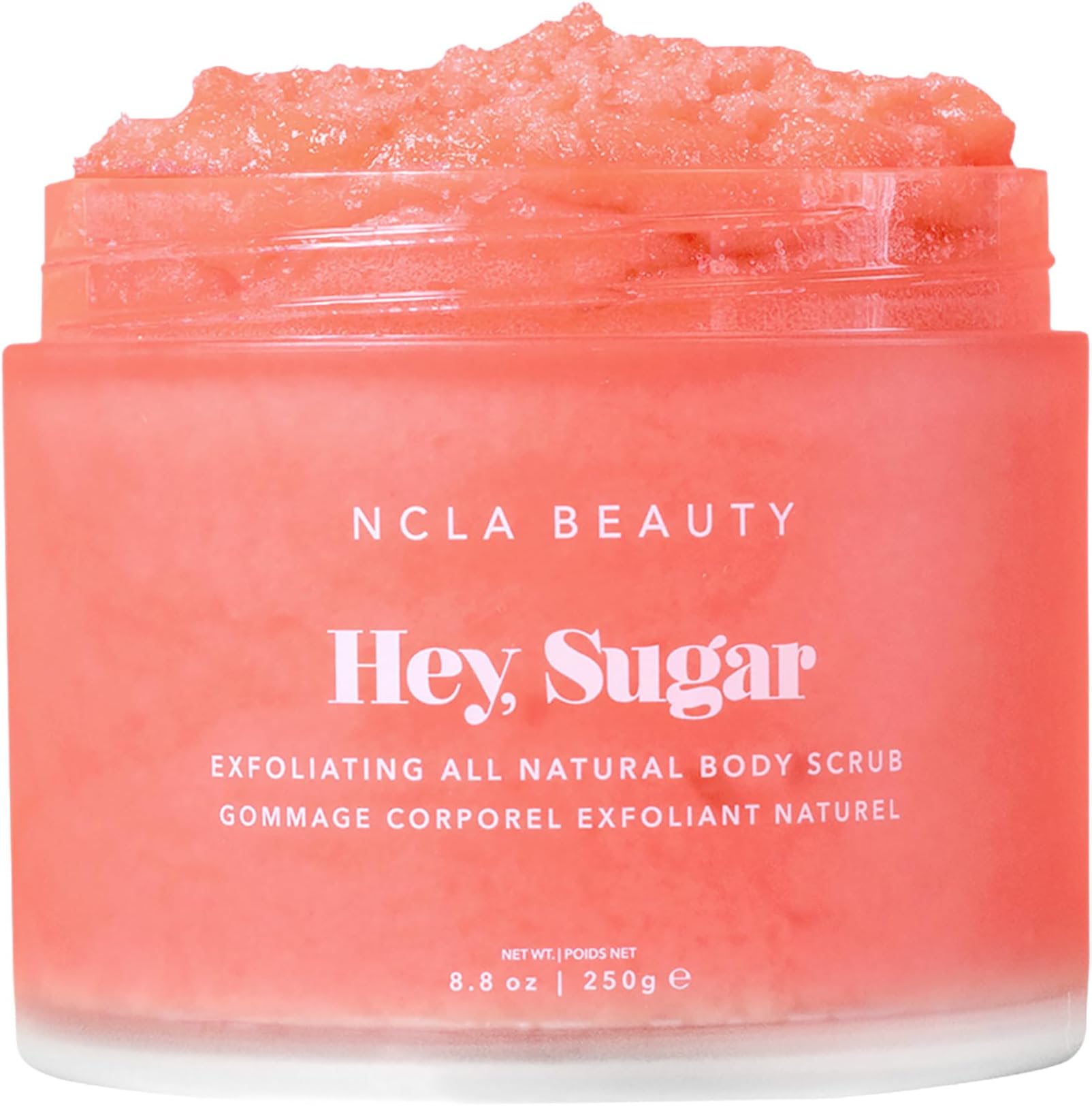 Hey Sugar All Natural Body Scrub, Pink Grapefruit, 8.8 oz