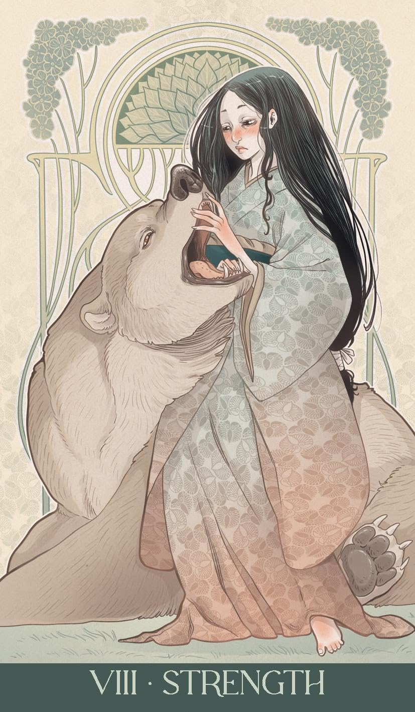 Japanese art nouveau tarot. Con 78 Carte