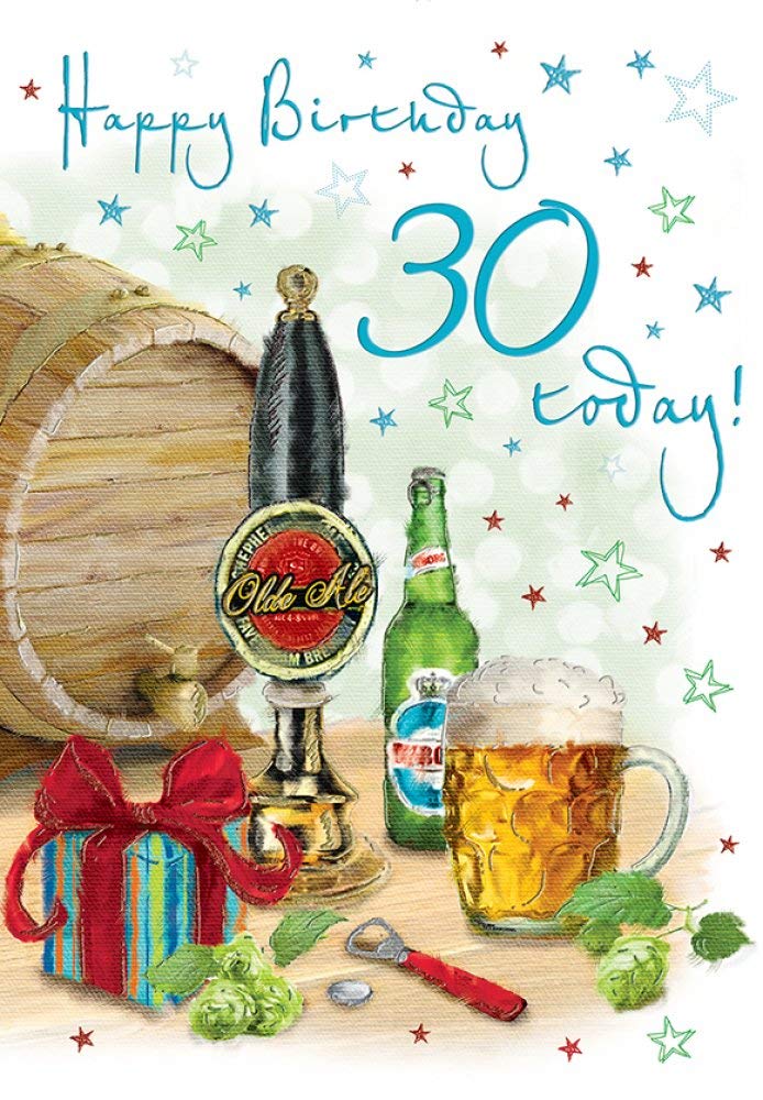 Regal Publishing Milestone Age Birthday Card Age 30-9 x 6 inches
