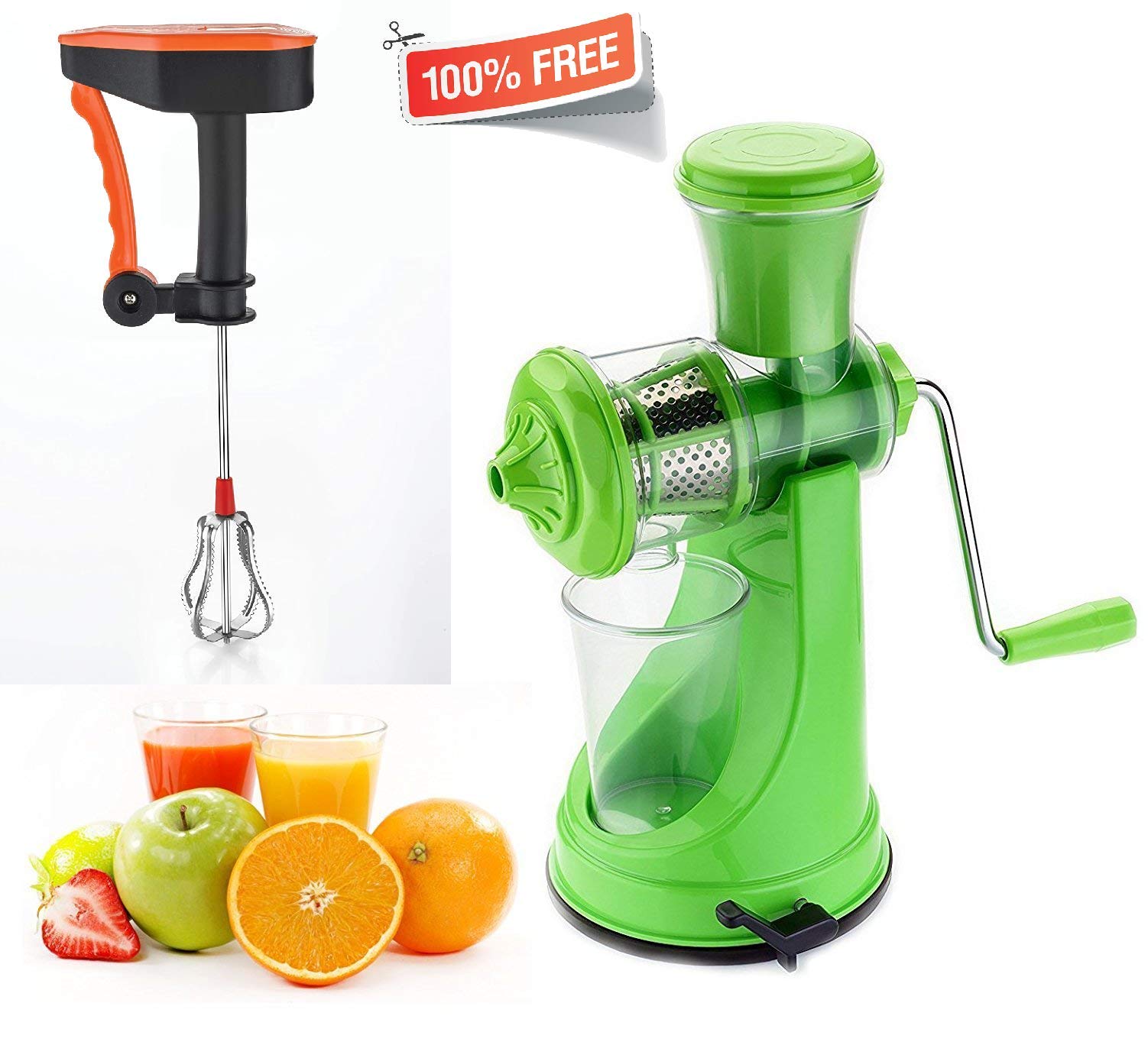 Buy Star Work Fruit and Vegetable, Manual Juicer, NonElectric with