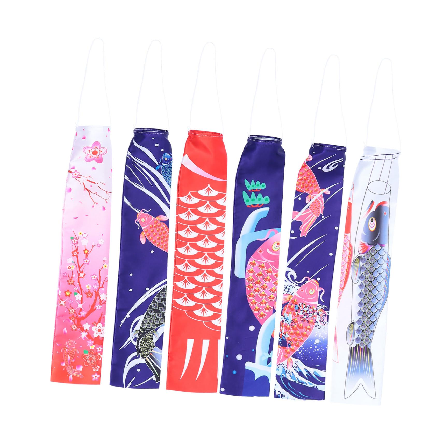 Drapeaux carpe japonaise en soie pour animer vos barbecues