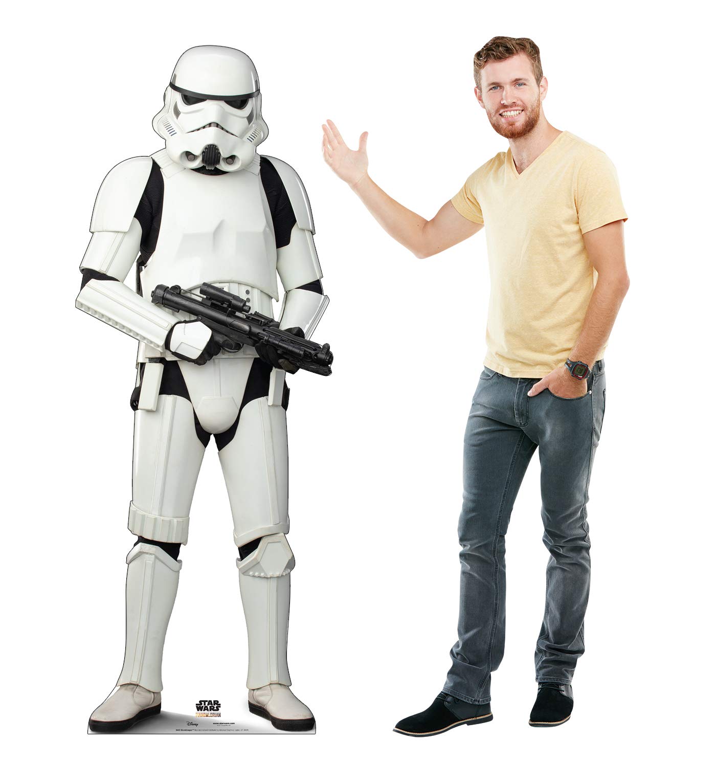 Advanced Graphics Star Wars: The Mandalorian Karton-Ausschnitt in Lebensgröße