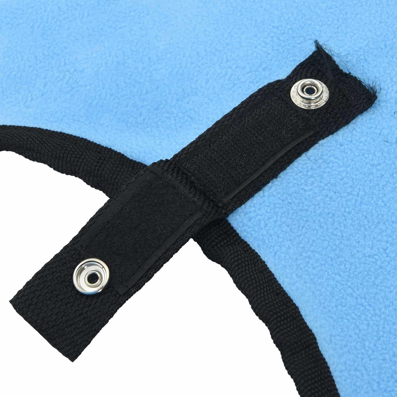 Manta para caballos Aqua de poliéster de 75 cm, impermeable, resistente al viento, transpirable, con espacio ajustable en el vientre y correa cruzada, para invierno, protección contra el frío