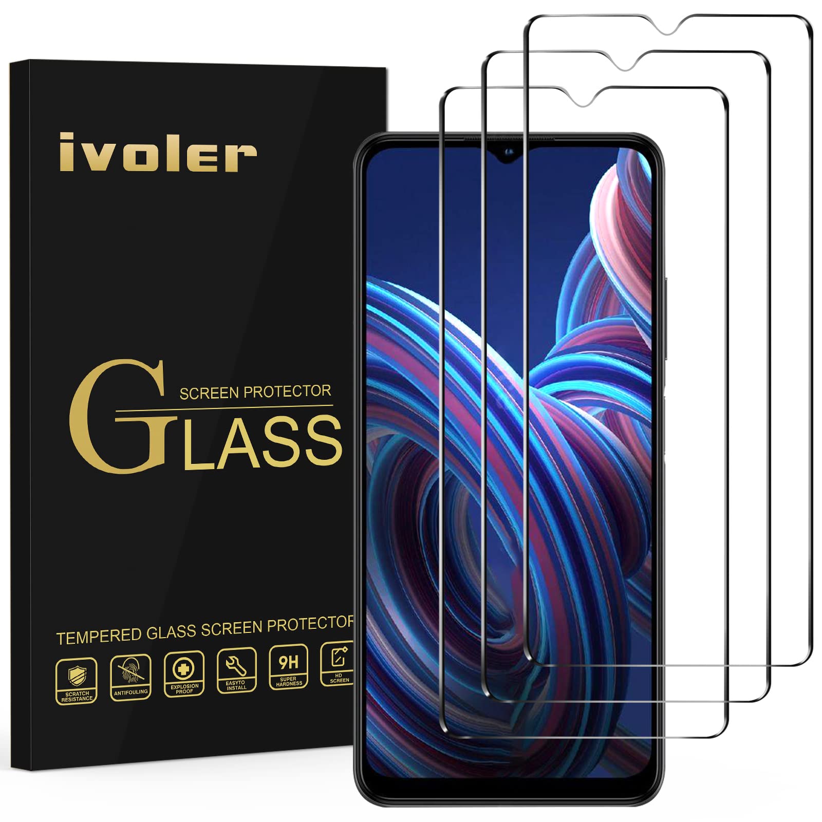 Protezione Smartphone ZTE Custodia Morbida TPU Pelle Vetro Temperato 9H Per ZTE Blade A7 Prime (NON A7P) - Protezione Totale Watch 7 - Foto 8