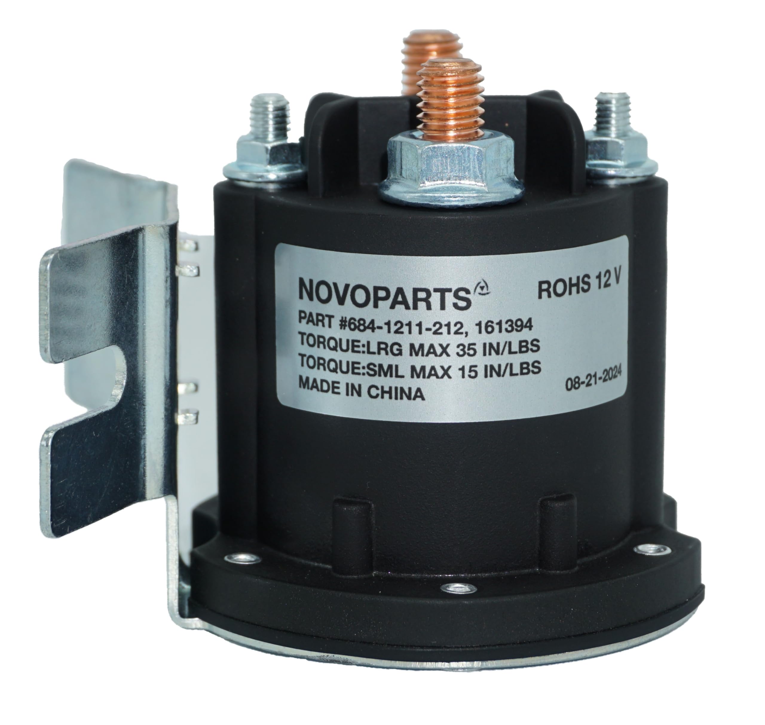 Relais de commutation solénoïde 12V pour circuits électriques de forte puissance CC - 8