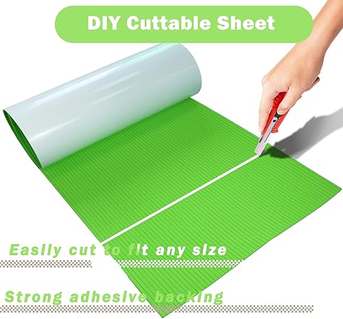 Miniatura 4 de HZCHIONE Suelo de lancha de espuma EVA para lancha, diseño de camuflaje de 94 x 45 pulgadas, 35 pulgadas, 23 pulgadas, tapete antideslizante de