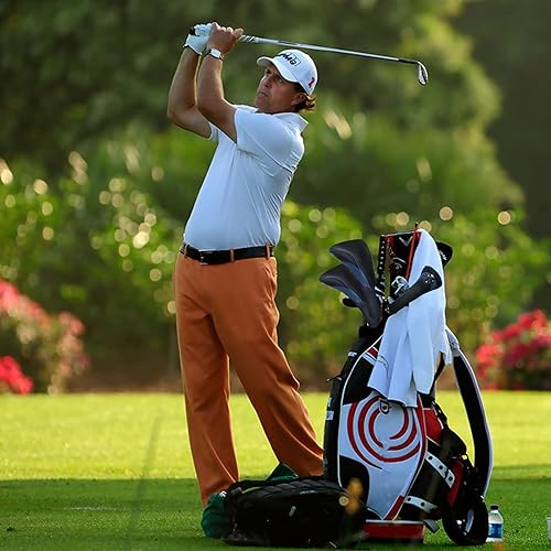 Miniatura 7 de Fundas para cabezas de palos de golf para Fairway Woods Driver Hybrids 3 piezas de cuello largo de malla para fanáticos de los deportes Juego de