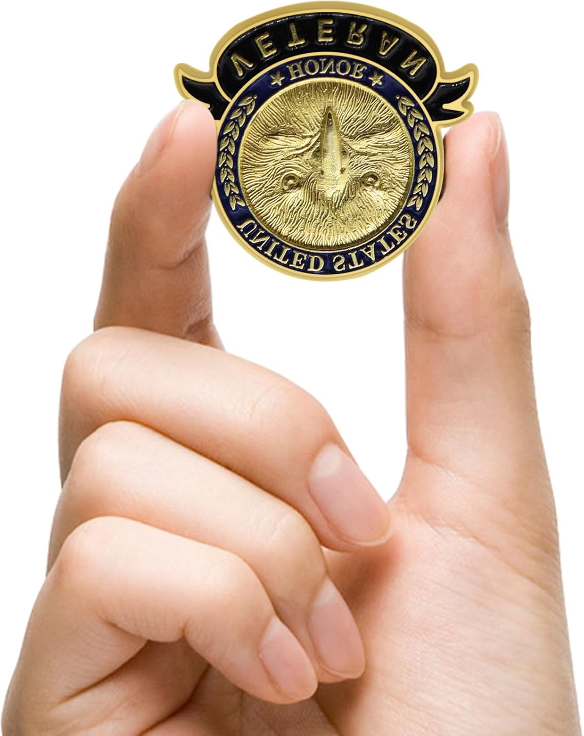 6/12/50/100 Pcs US Veteran Pins– Patriotic American Flag Veterans Day Eagle Lapel pin Badge Brooch Memorial Day Military Patriotic Decorations Gifts - Image 4