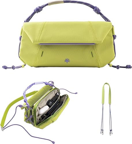 PGYTECH OneGo - Bolsa de bolsillo para DJI Osmo Pocket 3, funda de transporte portátil a prueba de salpicaduras con correa desmontable, 2L, bolsa de