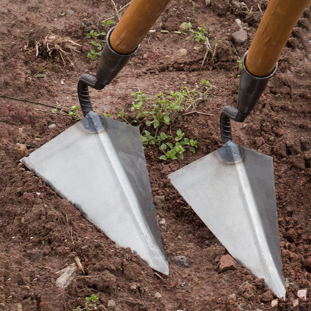 Farm Tools - Azadas de arado para tierra agrícola, torneado de tierra suelta, arado manual, rastrillo, equipo agrícola (estilo A)