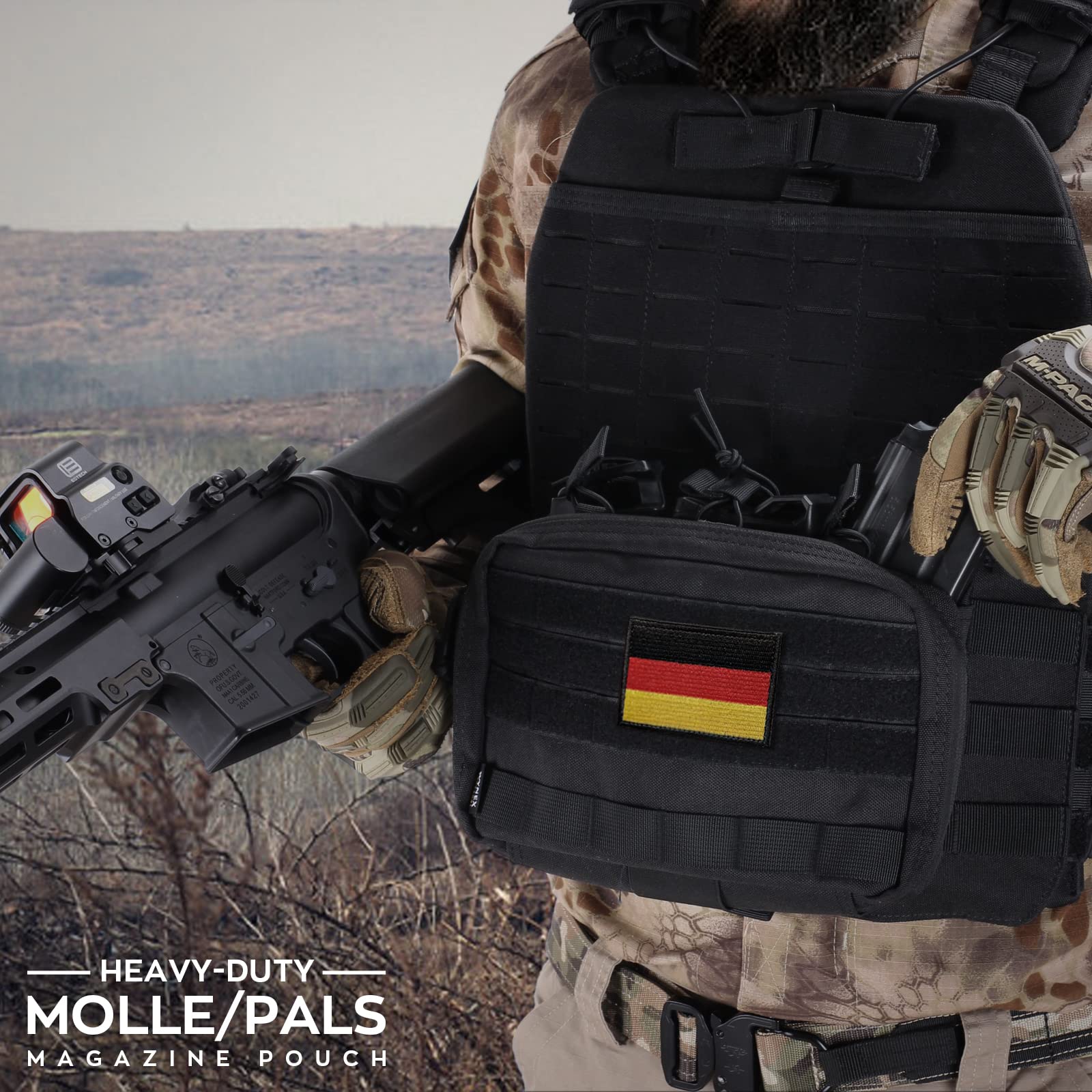 WYNEX Táctica Bolsa Herramientas Molle EDC Pouch Medical EMT Organizador Utility Molle Accesorios para Caza Militar