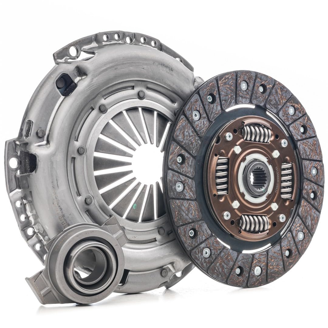 RIDEX 479C0074 Kit de embrague con cojinete de desembrague con plato de embrague Compatible con FIAT GRANDE PUNTO 199