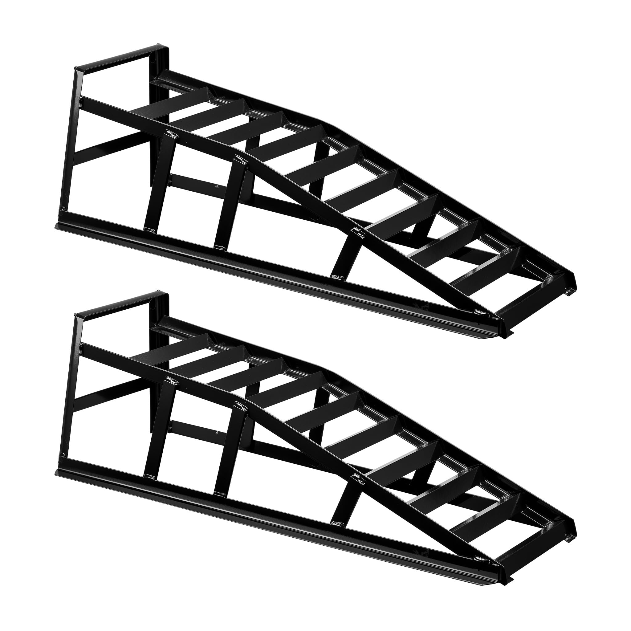 Wiltec 2x Najazd samochodowy do 2 t na parę, 830 x 262 x 270 mm, rampa najazdowa do pojazdów, podjazdy ze stali