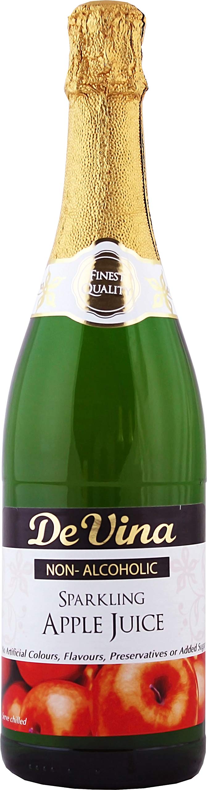 Devina Non-Alcoholic Apple Sparkling Drink, 750 ml