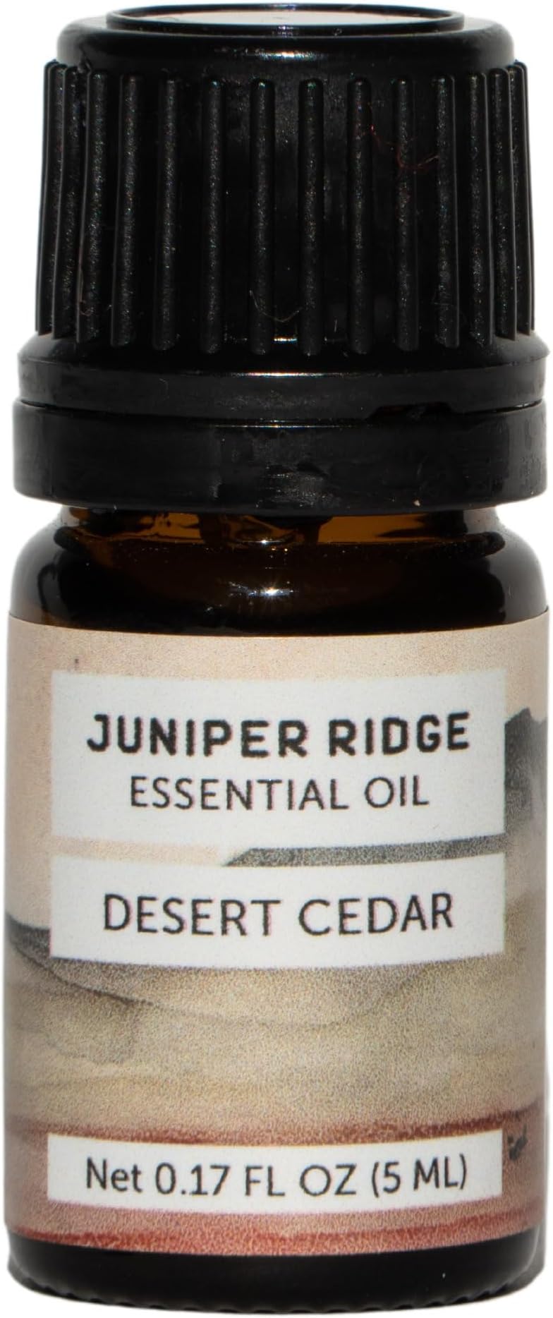 Juniper Ridge Desert Cedar Essential Oil - Aromatic Fragrance with Sweet Cedar Resin & Warm Leather Notes - 5ml - Packaging May Vary