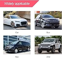 Vista 6 de Protector de parachoques trasero de automóvil, universal de goma negra antiarañazos/antideslizante, almohadilla protectora de puerta de maletero