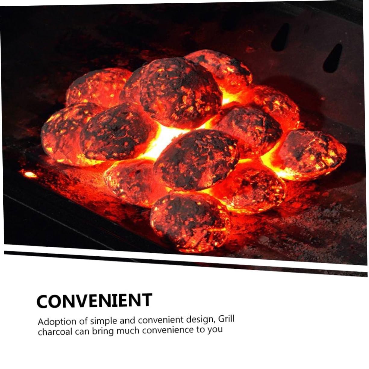 ibasenice Herramientas para Barbacoa De Carbon Vegetal Briquetas De Vegetal para Asar Al Aire Suministro para Chimenea Acampar Bloque para Hervir Agua