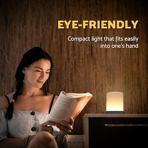 Miniatura 4 de Luz nocturna con pilas, mini lámpara inalámbrica, máquina de sonido de ruido blanco portátil, máquina de sonido de viaje, batería de 1800 mAh