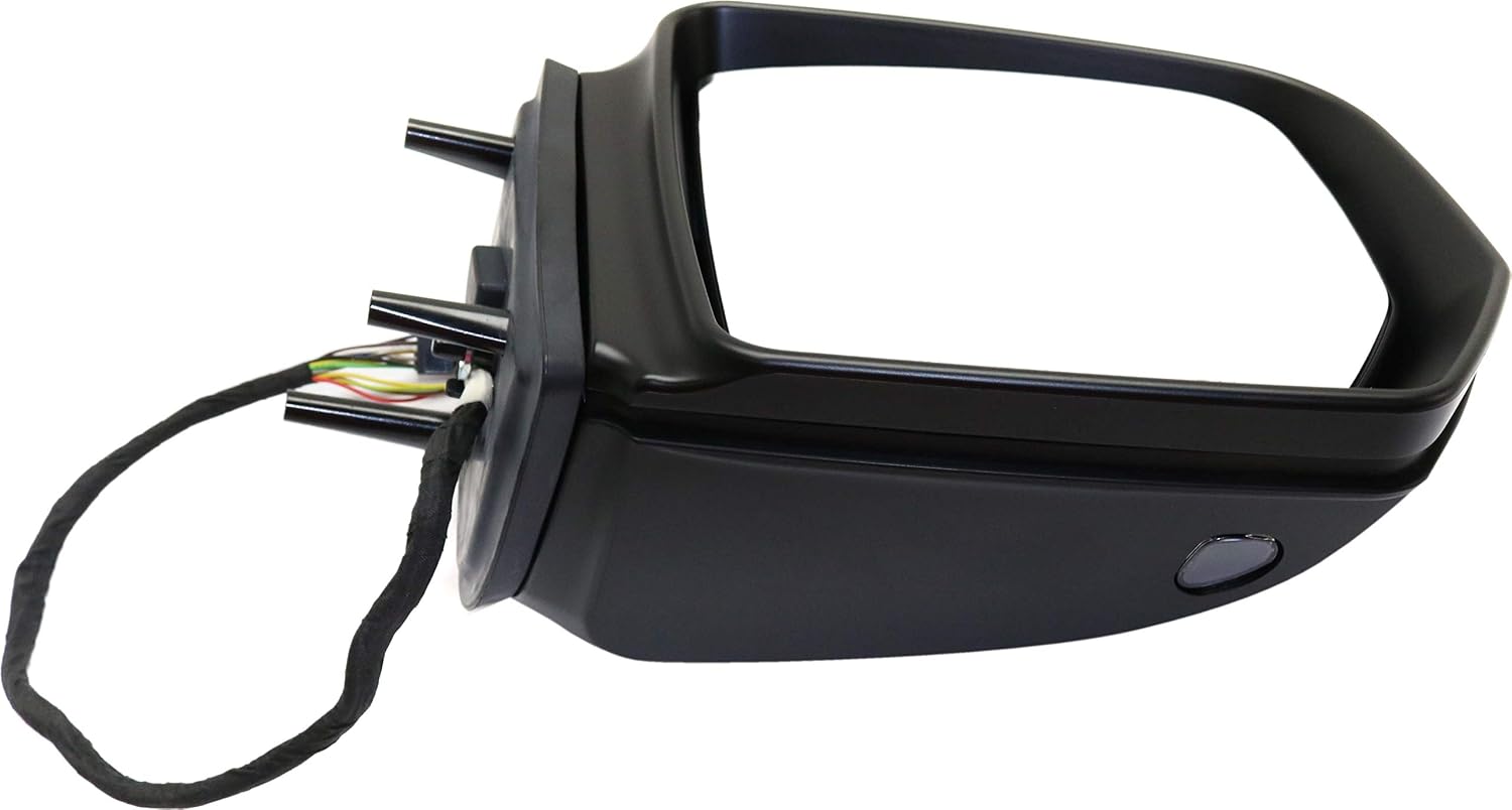 Kool Vue Passenger Side Power Heated Mirror for Mercedes Benz ML350 GL450 GL550 ML550 ML63 AMG 2009-2010 Power Fold With Signal Light, Memory & Puddle Lamp Paintable