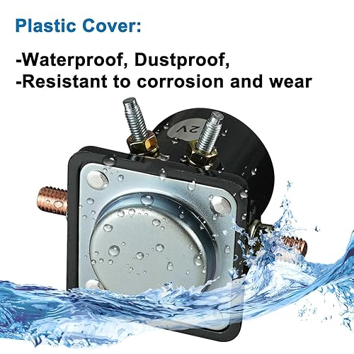 Miniatura 2 de Relé solenoide de arranque compatible con Mercury Marine Johnson OMC Evinrude fuera de borda 25661 25661-1 8761053 895857 8976545 508905 18-5836