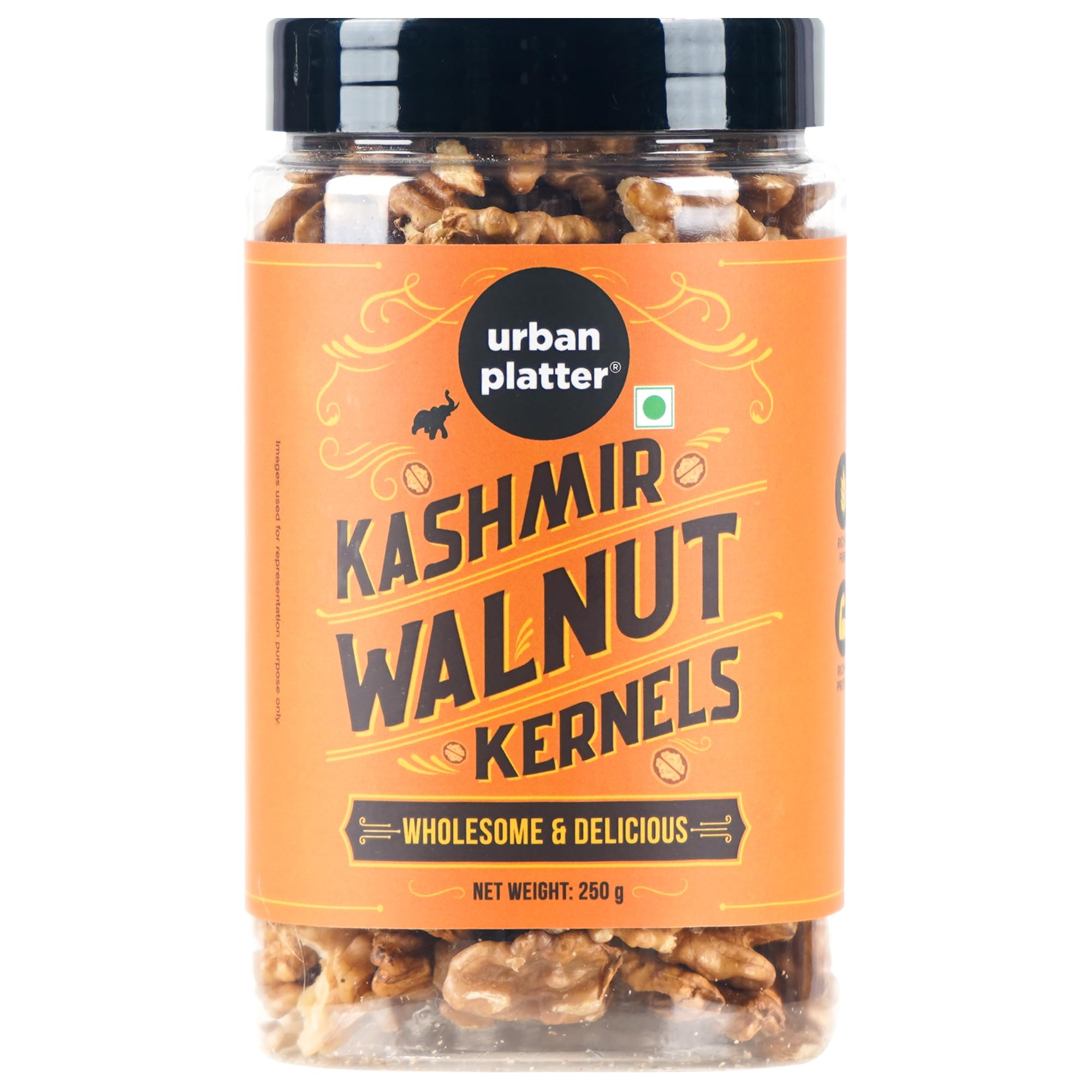 See full amazon price history chart for Urban Platter Kashmir Walnut Kernels, 250g (Product of Kashmir, Rich in Fiber & Protein , Add to Fruit Salads, Oatmeal, Trail Mixes, Desserts, Baked Goods) Urban Platter Kashmir Walnut Kernels, 250g (Product of Kashmir, Rich in Fiber & Protein , Add to Fruit Salads, Oatmeal, Trail Mixes, Desserts, Baked Goods) (B0BBFXYPHM) Amazon Price History, Amazon Price Tracker