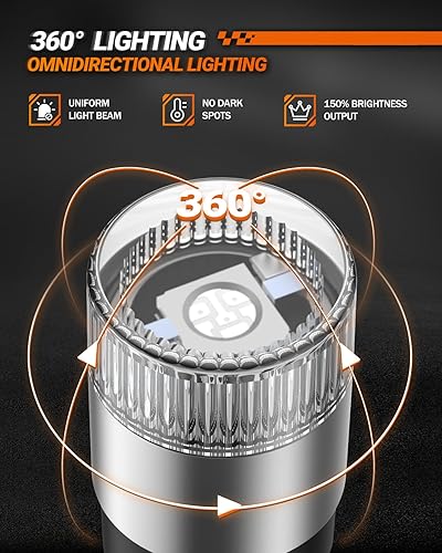 Miniatura 16 de SEALIGHT Bombilla LED 921, luz de marcha atrás, W16W 912 906 T15, luz de respaldo 1000% más brillante, súper brillante, bombillas 921 con proyector