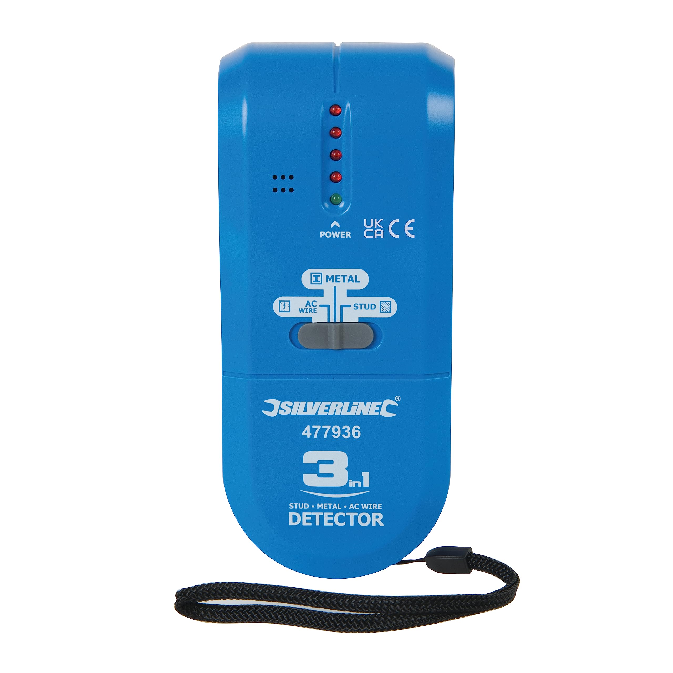 Silverline 477936 Kompaktes 3-in-1-Ortungsgerät 1 Stck. 9-V-Batterie (PP3)